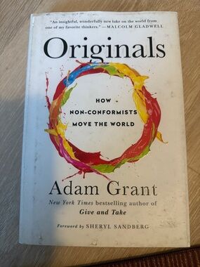 Originals Hardcover Book - White Cover with Multicolor Ring